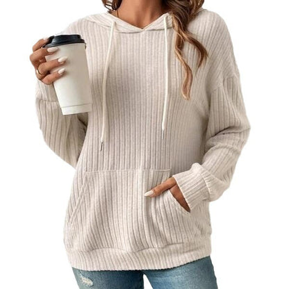 Long-sleeved Hooded Sweatshirt