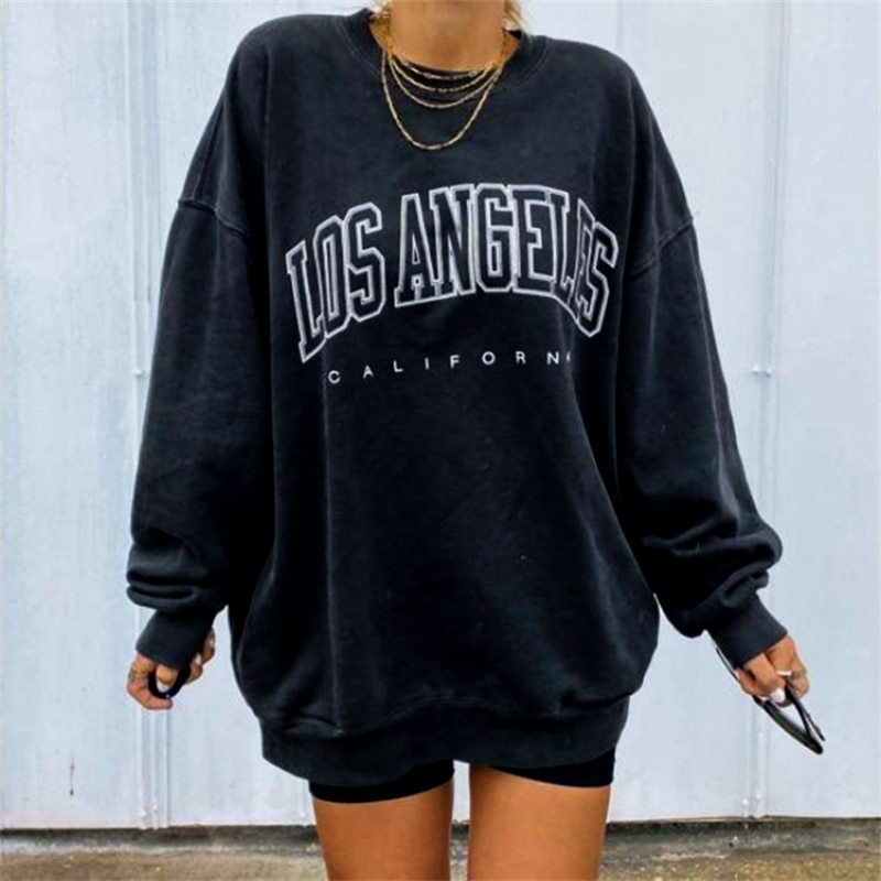 Letter print sweatshirt