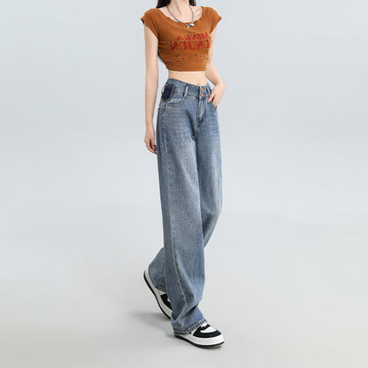 Fashion Wide Leg Jeans