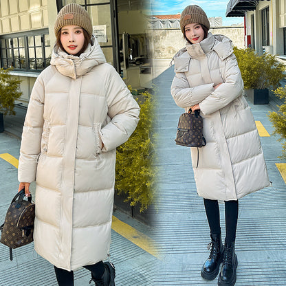 Thickened Down Loose Cotton Jacket Coat