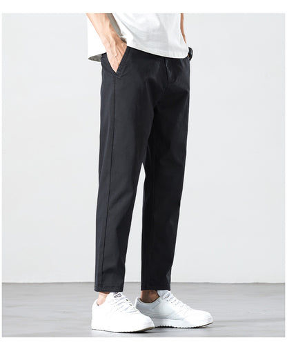 Summer Cropped Casual Pants