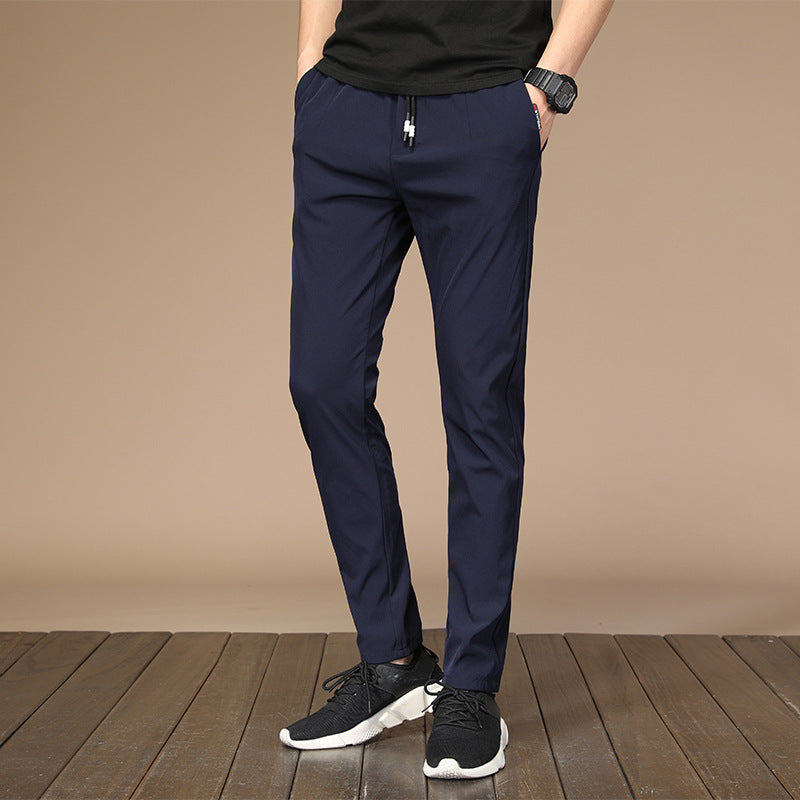 New Ice Silk Casual Pants