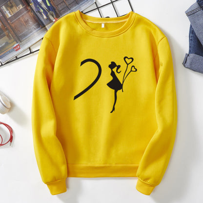 Couple Print Sweatshirt