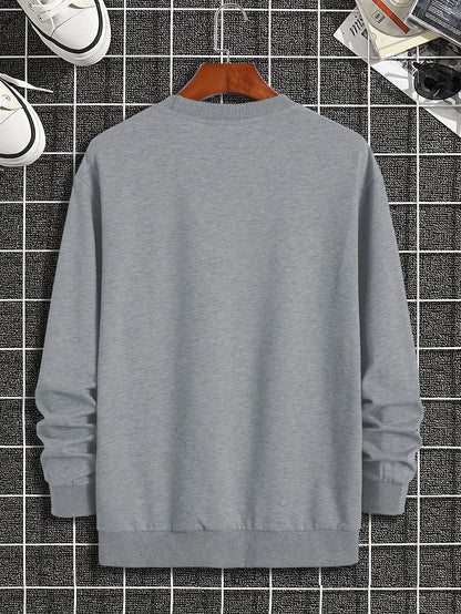 Casual long sleeved sweatshirt