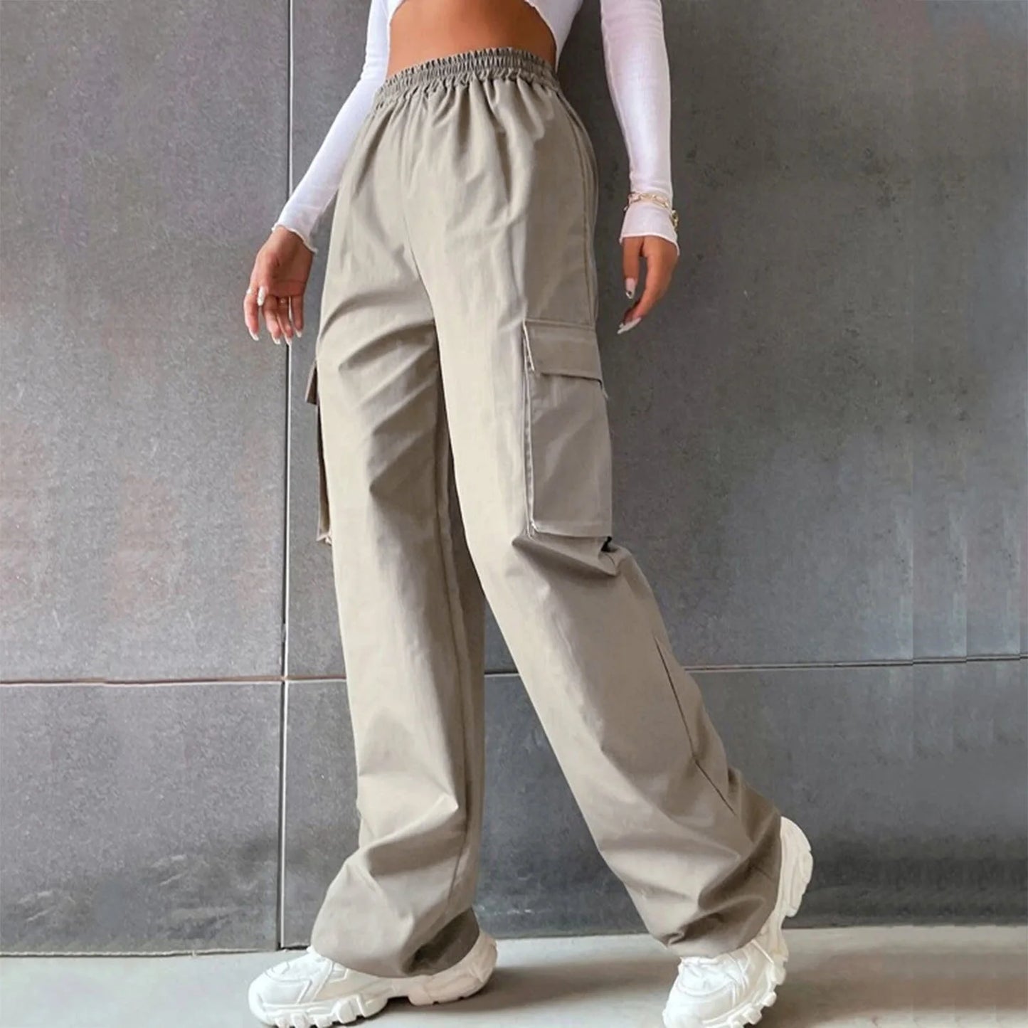 Women's Wide Leg Cargo