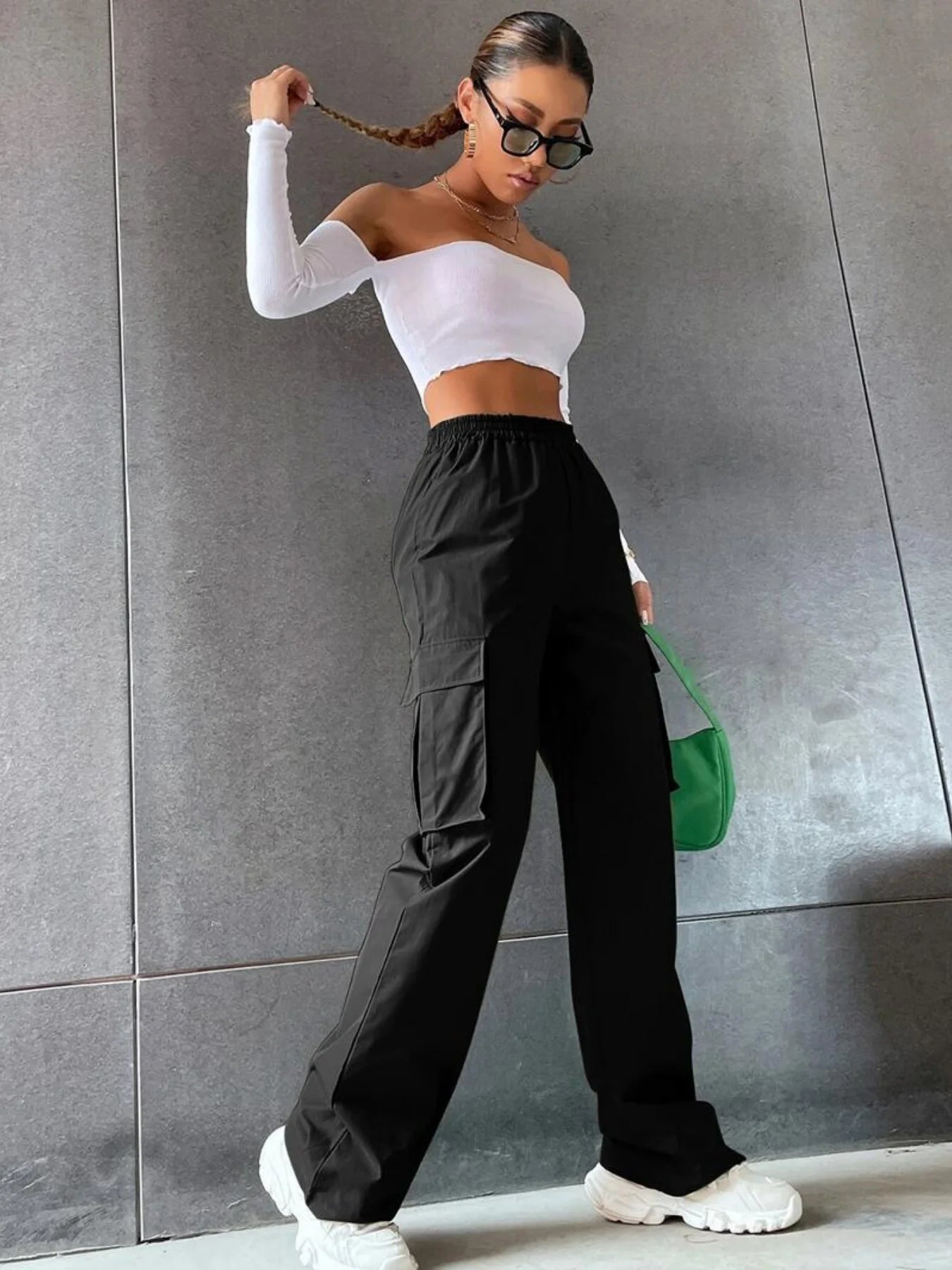 Women's Wide Leg Cargo