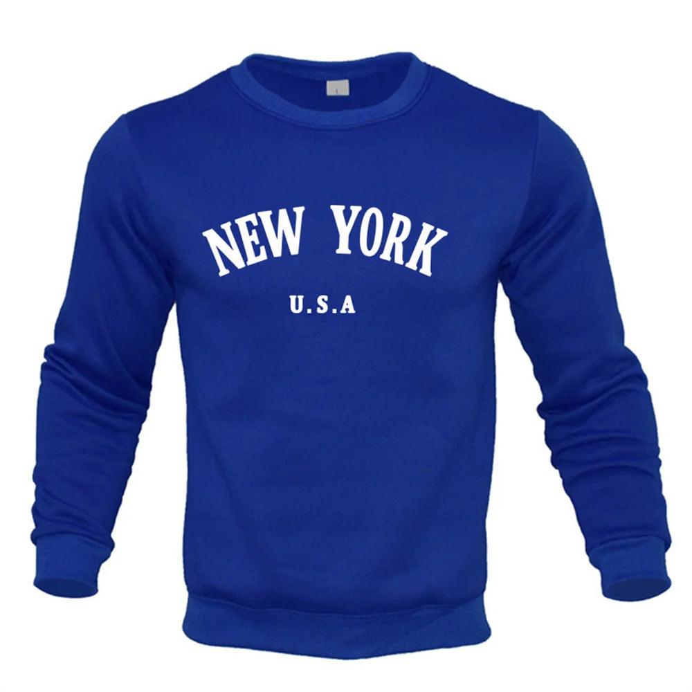 Men Fashion Casual Long Sleeves Sweatshirt