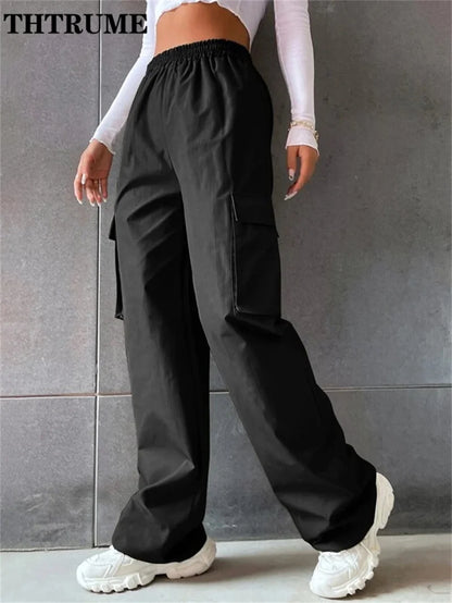 Casual Hip-Hop Straight Trousers