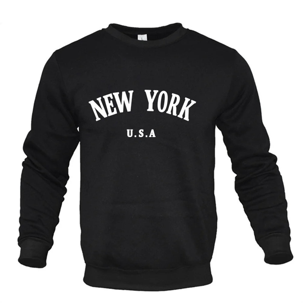 Men Fashion Casual Long Sleeves Sweatshirt