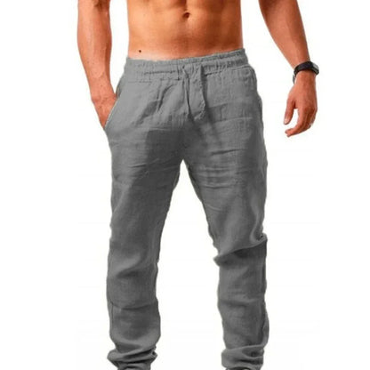 Men's Linen Trousers Sweatpants