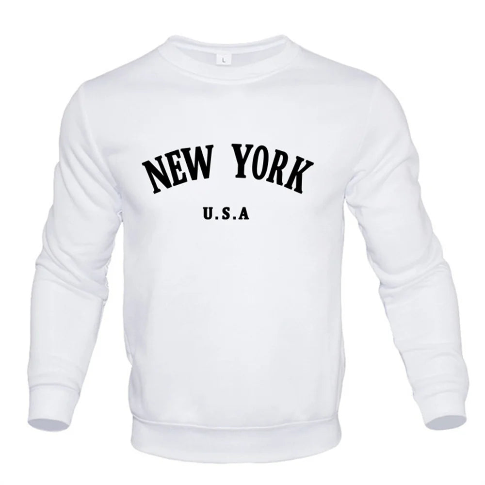 Men Fashion Casual Long Sleeves Sweatshirt