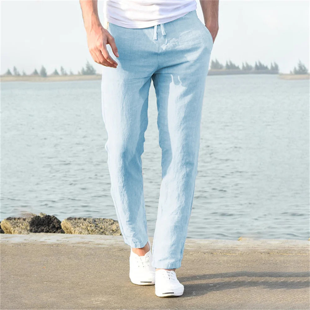 Men's Cotton Linen Pants