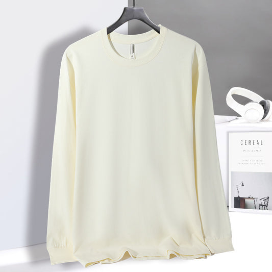 Cotton Loose Round Neck Long Sleeve