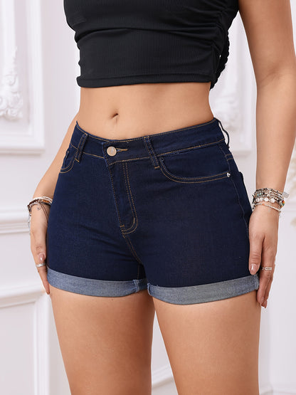 Women's Fashion Stretch Denim Shorts