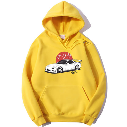 Hooded Sweatshirt Car Culture