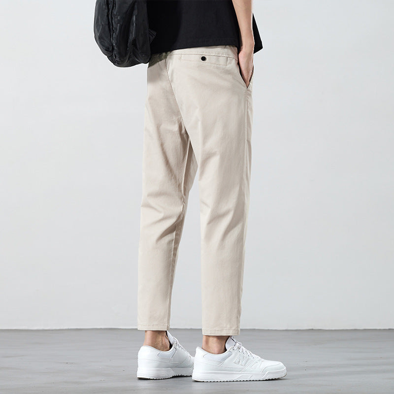 Summer Cropped Casual Pants