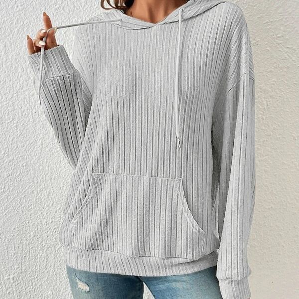 Long-sleeved Hooded Sweatshirt